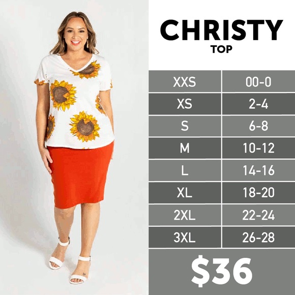 Lularoe Christy Top - Picture 4 of 4